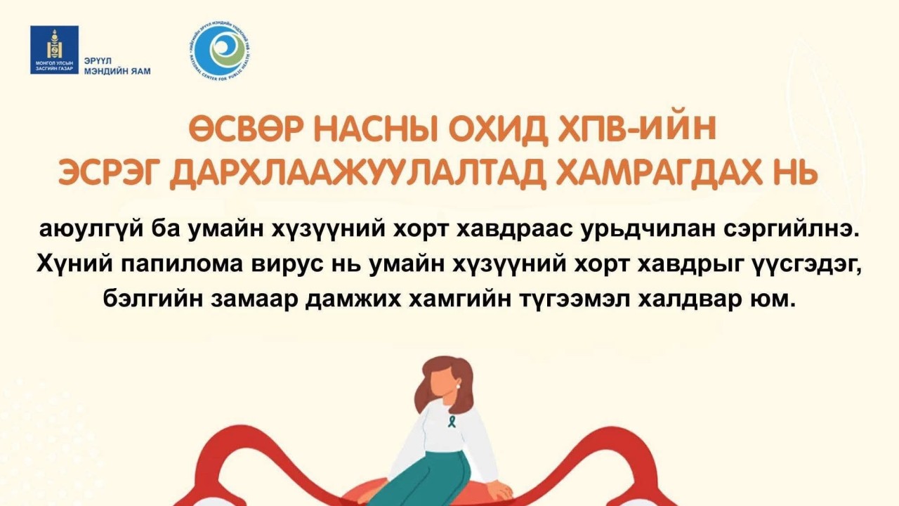 Өсвөр насны охид ХПВ-ийн эсрэг